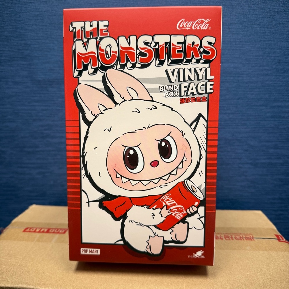 Pop Mart The Monsters Surprise Shake Coca Cola Series Labubu Authentic Unopened